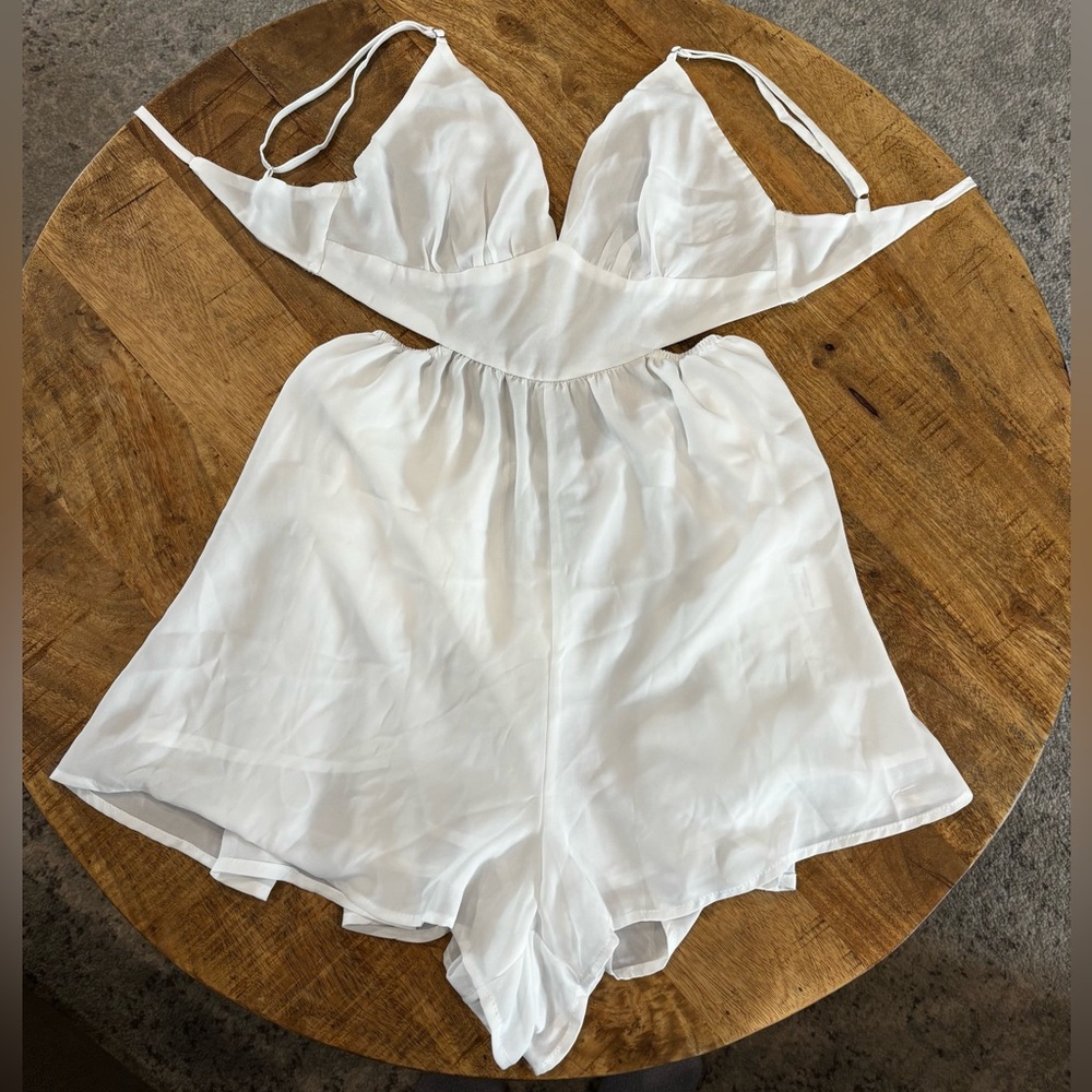 Princess Polly Romper Tie Back